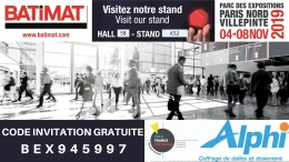 Retrouvez-nous à Batimat du 4 au 8 novembre !